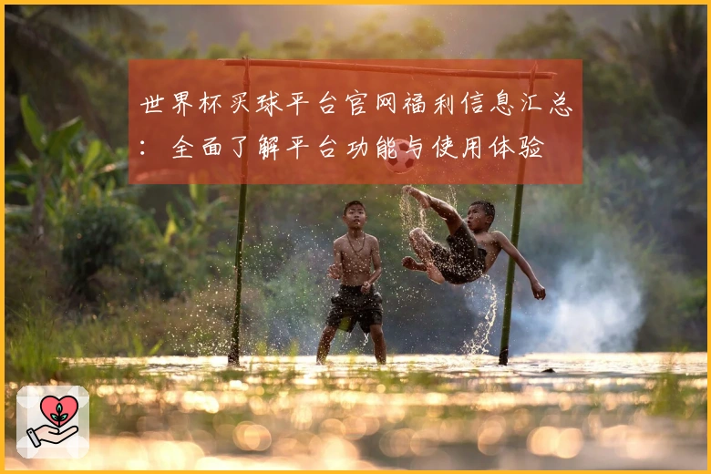 世界杯买球平台官网福利信息汇总：全面了解平台功能与使用体验